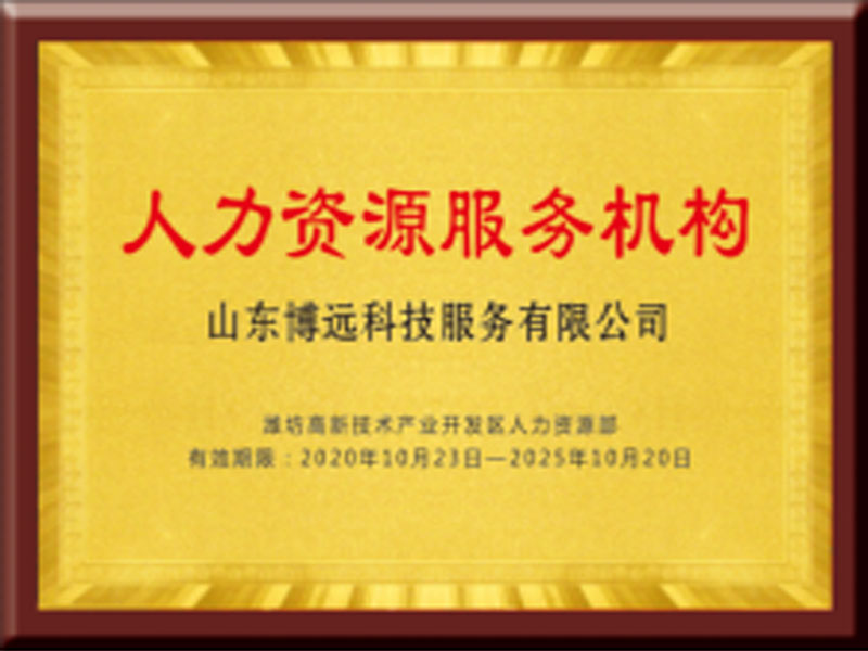 人力資源服務(wù)機(jī)構(gòu)資質(zhì)